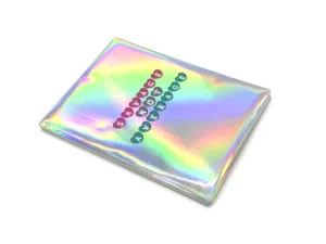 Wholesale Custom Iridescent A4 PU Hardcover Notebook – Stylish Journal for Office & School