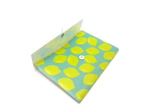 Wholesale Custom Lemon Print Document Bag Stylish and Practical Organizer for Work, School, or Travel